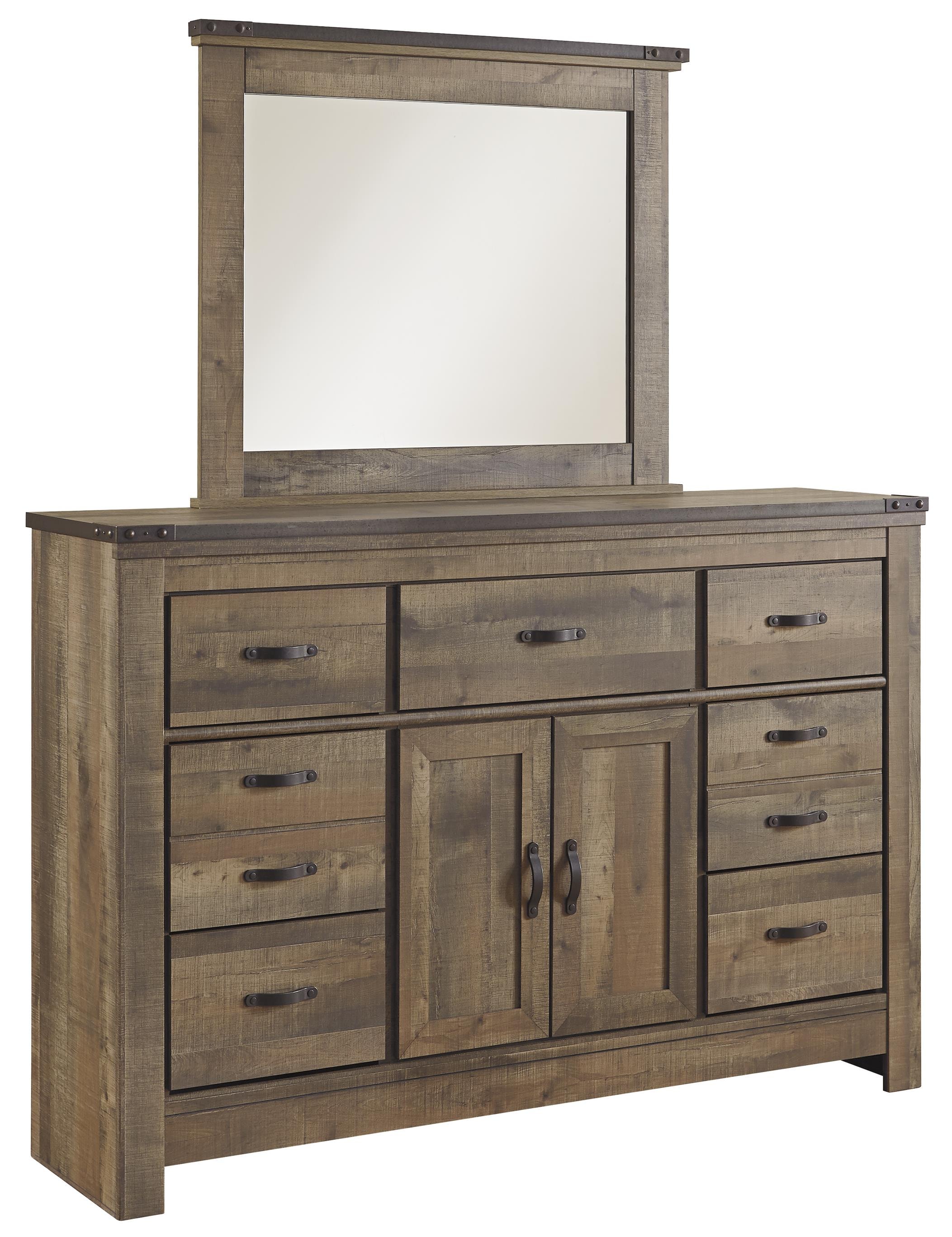 dresser with doors prentice signature design by ashley trinell rustic look dresser with doors mirror dresser with doors prentice signature design by ashley trinell rustic look dresser with doors mirror